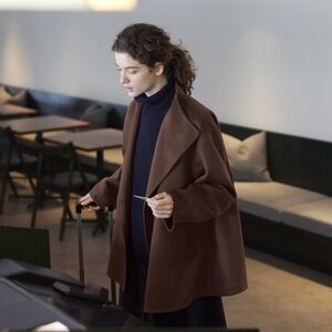 Uniqlo Oversized Short Wool Coat XXS Excellent condition